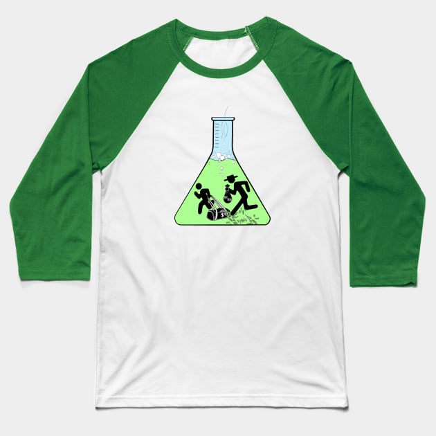 Breaking bad Heisenberg and Jesse Pinkman (Green) Baseball T-Shirt by SafSafStore